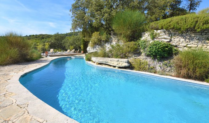 Mas de Prestige Bonnieux Luberon Piscine privée spa et sauna