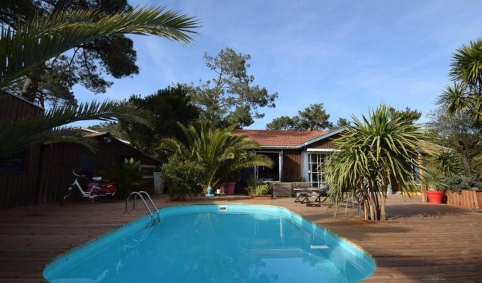 Location villa Cap Ferret piscine