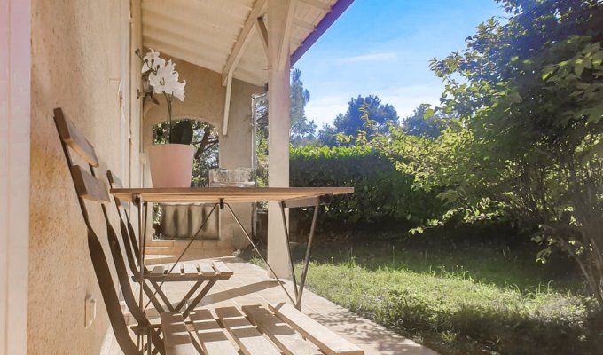 Location villa Bordeaux Médoc piscine chauffée