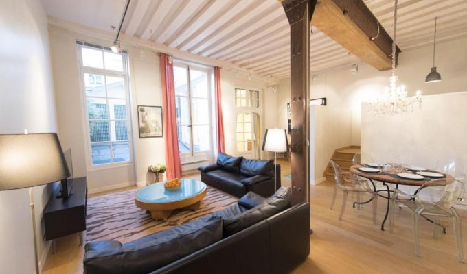 Location Appartement Luxe Paris Le Marais avec terrasse privée