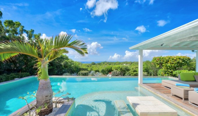 St Martin Location Villa Terres  Basses Piscine privée proche plage