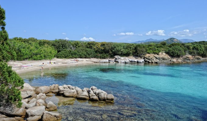 location villa Figari Corse avec piscine