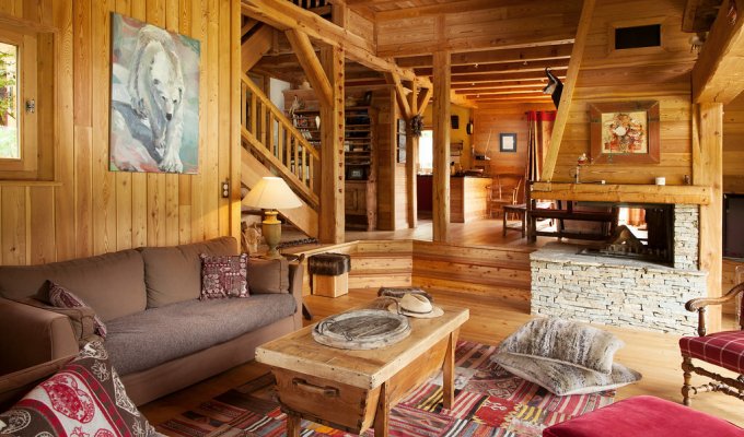 Location Chalet Luxe Serre Chevalier au pied des pistes avec spa sauna et services de conciergerie