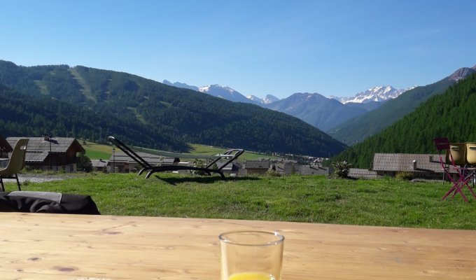 Location chalet de Charme avec vue à Vars