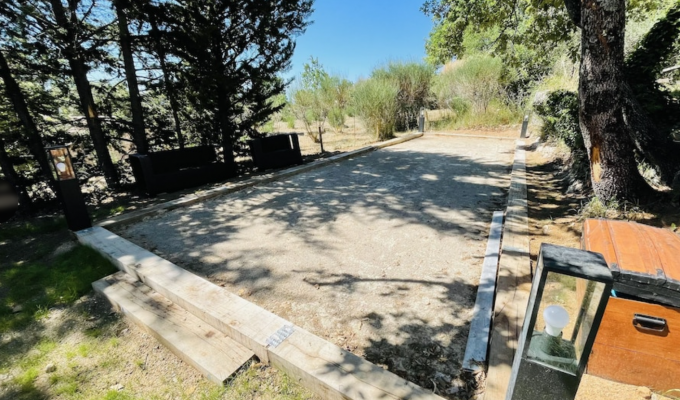 Aire de pétanque