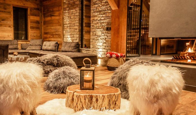 Location Chalet Luxe Serre Chevalier proche des pistes avec spa, sauna, hammam et service de conciergerie