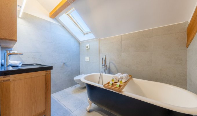 Location Chalet Luxe Serre Chevalier proche des pistes avec spa sauna et services de conciergerie