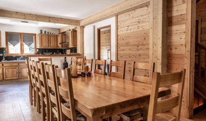 Location Chalet Luxe Serre Chevalier proche des pistes avec spa sauna et services de conciergerie