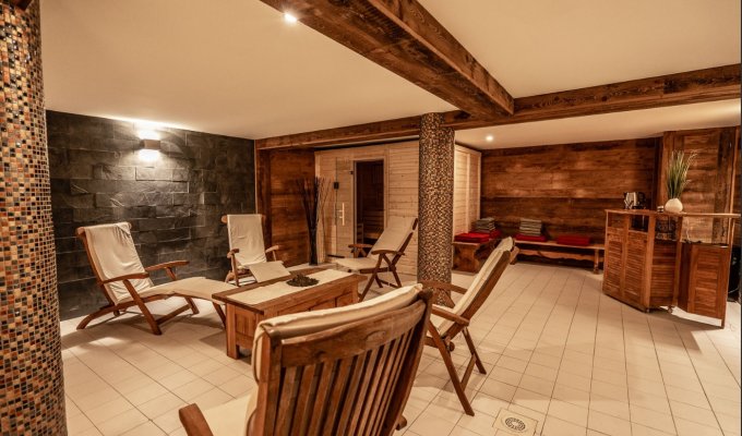 Location Chalet Luxe Serre Chevalier proche des pistes avec spa sauna et services de conciergerie