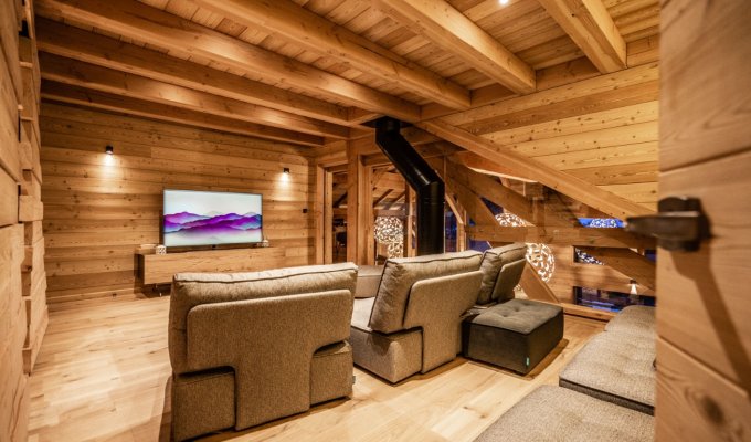 Location Chalet Luxe Serre Chevalier proche des pistes avec sauna et service de conciergerie