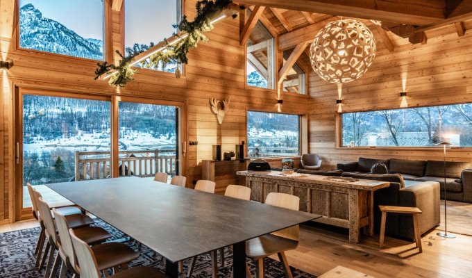 Location Chalet Luxe Serre Chevalier proche des pistes avec sauna et service de conciergerie