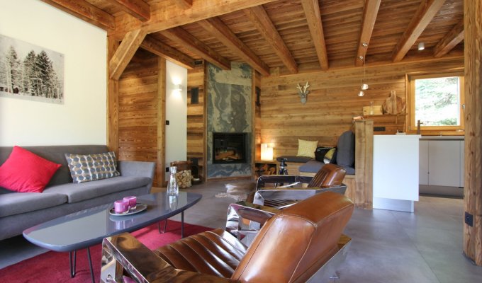 Location Chalet Luxe Serre Chevalier proche des pistes avec piscine intérieure  sauna et services de conciergerie