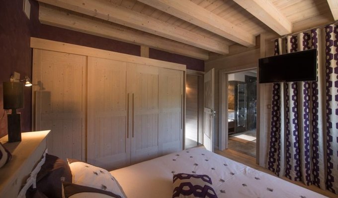 Location Chalet Luxe Vars  proche des pistes avec piscine chauffée