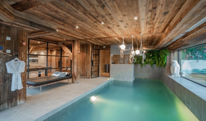 Location Chalet Luxe Serre Chevalier Piscine sauna et services de conciergerie Alpes du Sud