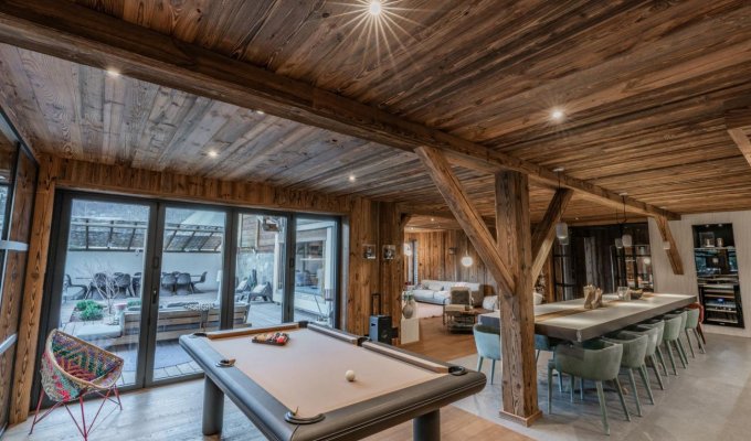 Location Chalet Luxe Serre Chevalier Piscine sauna et services de conciergerie Alpes du Sud