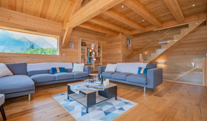 Location Chalet Luxe Serre Chevalier pied des pistes avec service de conciergerie