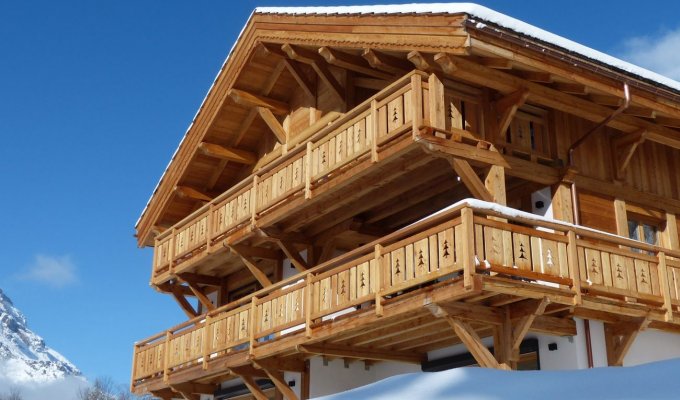 Location Chalet de Luxe proche pistes avec spa sauna et services de conciergerie