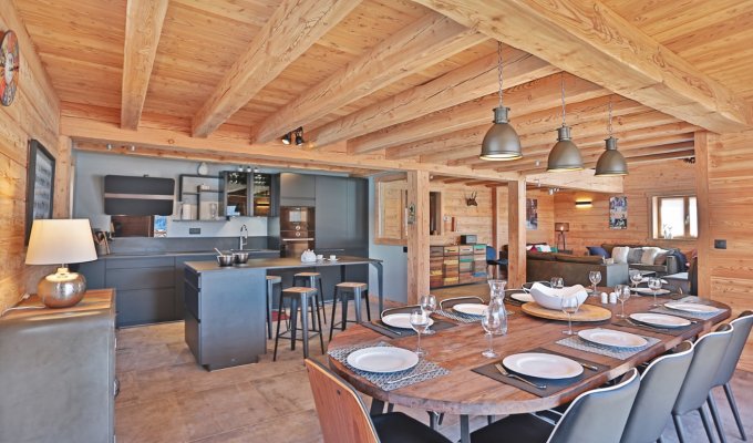 Location Chalet de Luxe proche pistes avec spa sauna et services de conciergerie