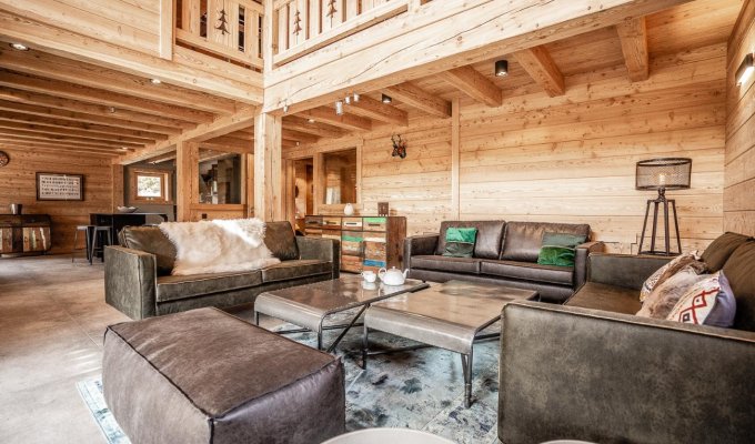 Location Chalet de Luxe proche pistes avec spa sauna et services de conciergerie