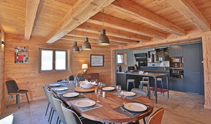 Location Chalet de Luxe proche pistes avec spa sauna et services de conciergerie