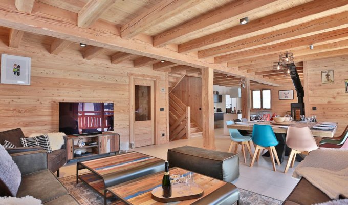 Location Chalet Luxe Serre Chevalier proche des pistes avec spa  sauna et services de conciergerie