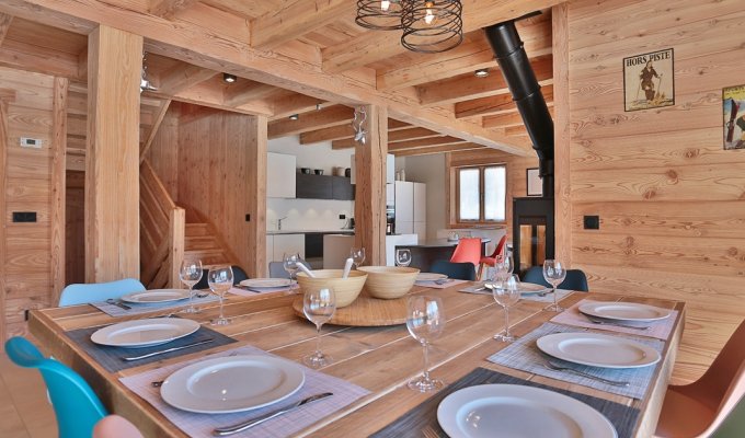 Location Chalet Luxe Serre Chevalier proche des pistes avec spa  sauna et services de conciergerie