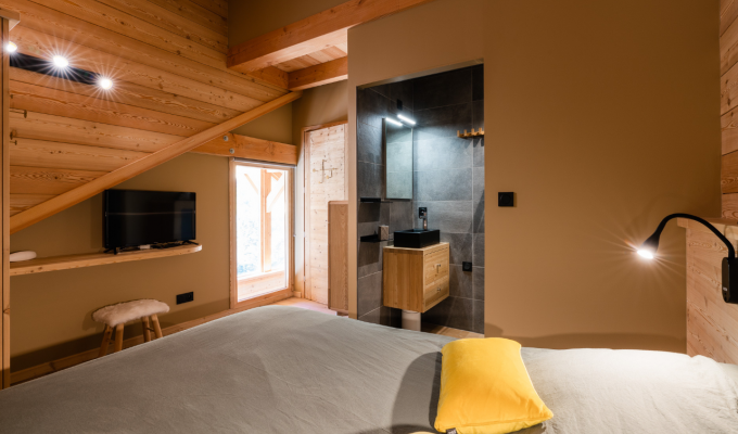 Location Chalet de Luxe proche pistes avec services de conciergerie