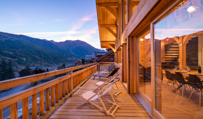 Location Chalet de Luxe proche pistes avec services de conciergerie