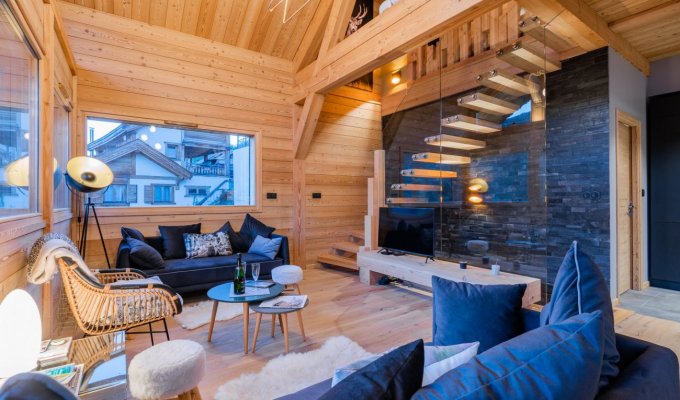 Location Chalet de Luxe proche pistes avec services de conciergerie