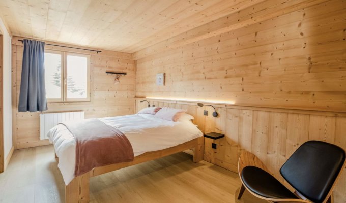 Location Chalet Luxe Montgenèvre Pied des pistes Alpes du Sud piscine chauffée hammam jacuzzi