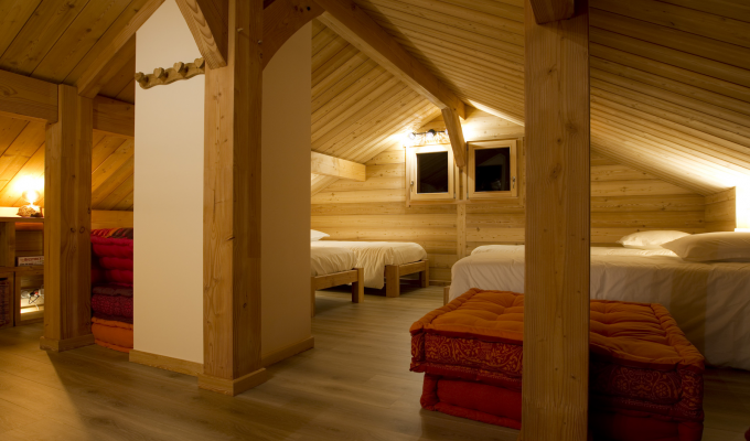 Location Chalet Luxe Serre Chevalier proche des pistes avec spa et service de conciergerie