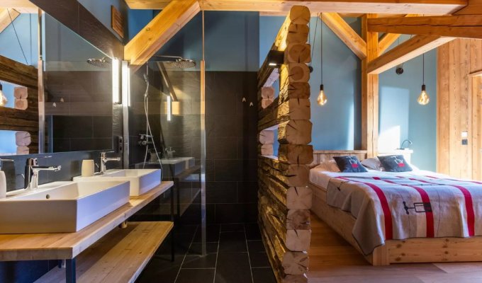 Location Chalet Luxe Serre Chevalier proche des pistes avec spa et service de conciergerie