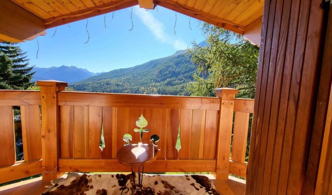 Location Chalet Luxe Serre Chevalier proche des pistes avec bain nordique