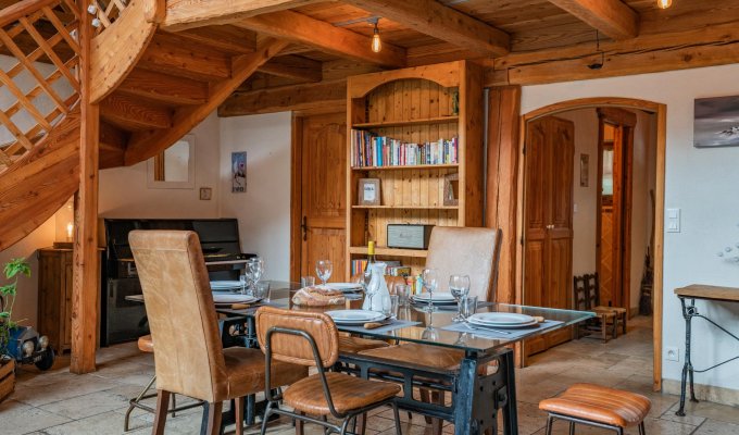 Location Chalet Luxe Serre Chevalier proche des pistes avec bain nordique