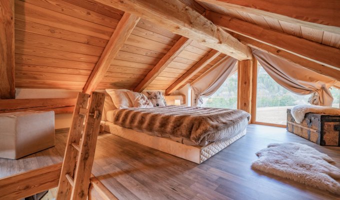 Location Chalet Luxe Serre Chevalier proche des pistes avec bain nordique