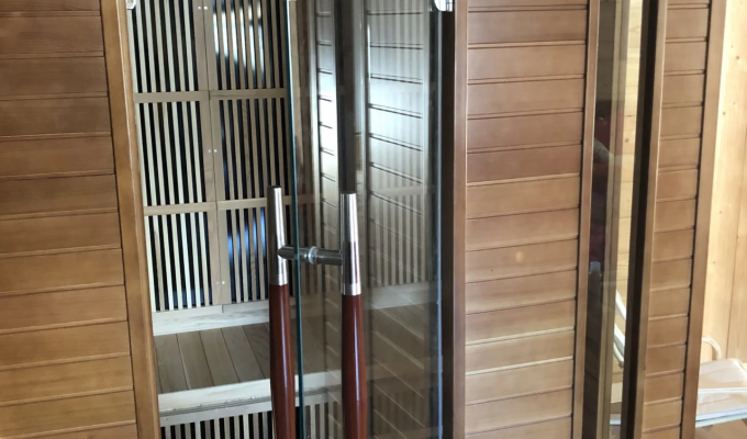 Location Chalet Luxe Vars proche pistes spa sauna Alpes du Sud