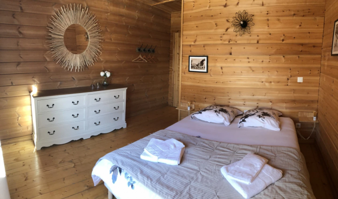 Location Chalet Luxe Vars proche pistes spa sauna Alpes du Sud
