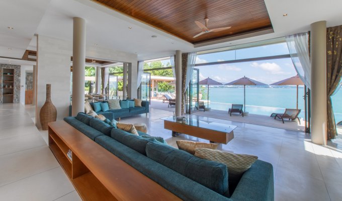 Location villa Phuket au Cape Panwa avec piscine privée, personnel et vue mer imprenable