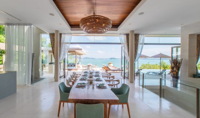 Location villa Phuket au Cape Panwa avec piscine privée, personnel et vue mer imprenable