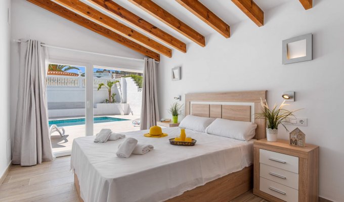 Location villa Calpe Costa Blanca avec piscine privée 3 chambres proche des plages