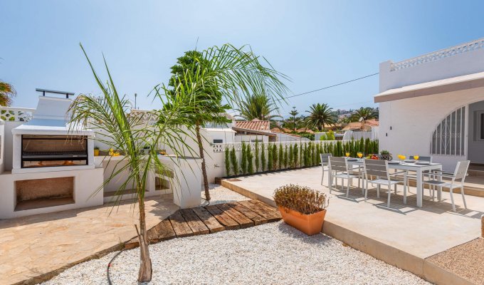 Location villa Calpe Costa Blanca avec piscine privée 3 chambres proche des plages