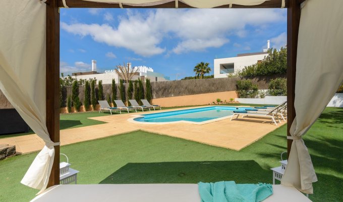 Location villa de luxe Ibiza avec piscine privée et vue mer 4 chambres Can Pep Simo - Playa De Talamanca