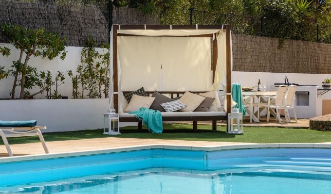 Location villa de luxe Ibiza avec piscine privée et vue mer 4 chambres Can Pep Simo - Playa De Talamanca