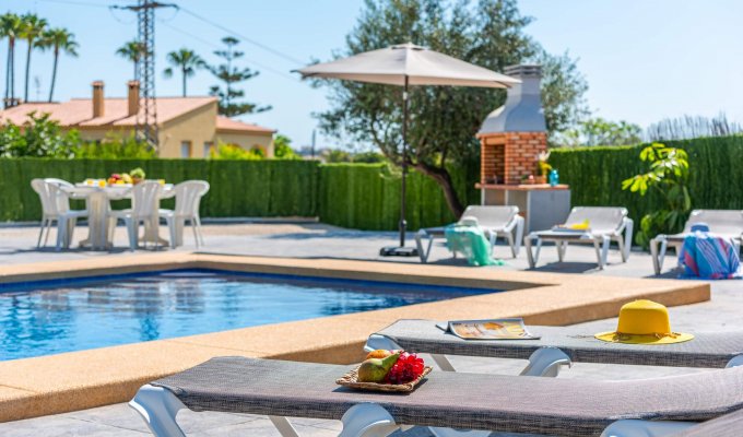 Location villa Calpe Costa Blanca avec piscine privée 3 chambres proche des plages