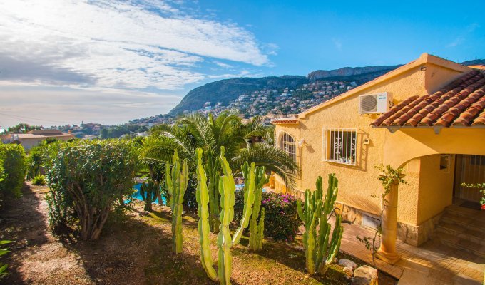 Location villa Calpe Costa Blanca avec piscine privée 3 chambres proche des plages