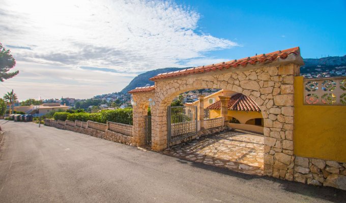 Location villa Calpe Costa Blanca avec piscine privée 3 chambres proche des plages