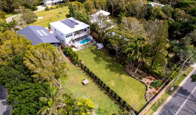 Location villa Byron Bay New Brighton 6 chambres sur la plage avec piscine privée et barbecue