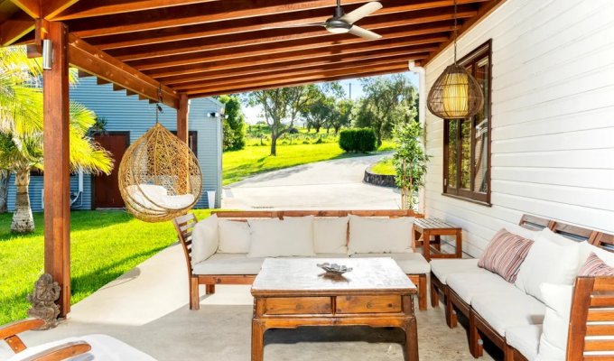 Location villa Byron Bay Myocum 5 chambres avec piscine privée et barbecue, vue sur les collines 