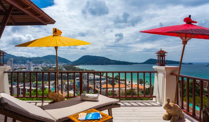 Location villa Phuket Patong Beach piscine privée Navette gratuite plage et ville de Patong