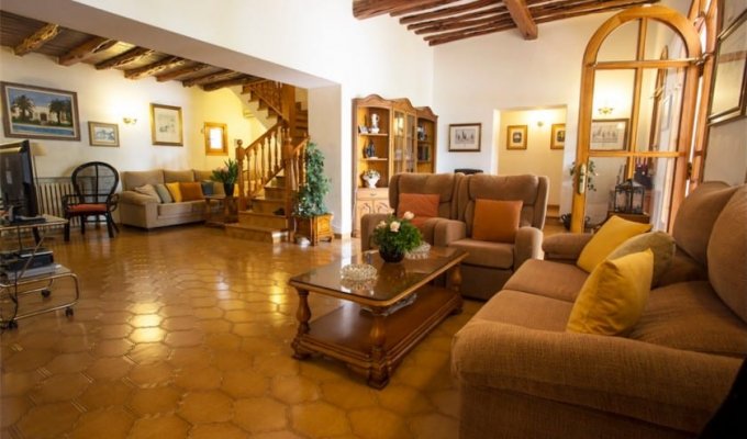 Location villa luxe Ibiza 11 personnes avec piscine privée proche de San Rafael 